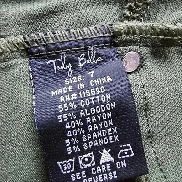 Truly Bella Pants 7 NWT - Picture 3 of 3